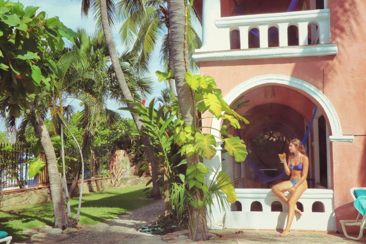 Bungalows Santa Cruz Puerto Escondido Kültér fotó